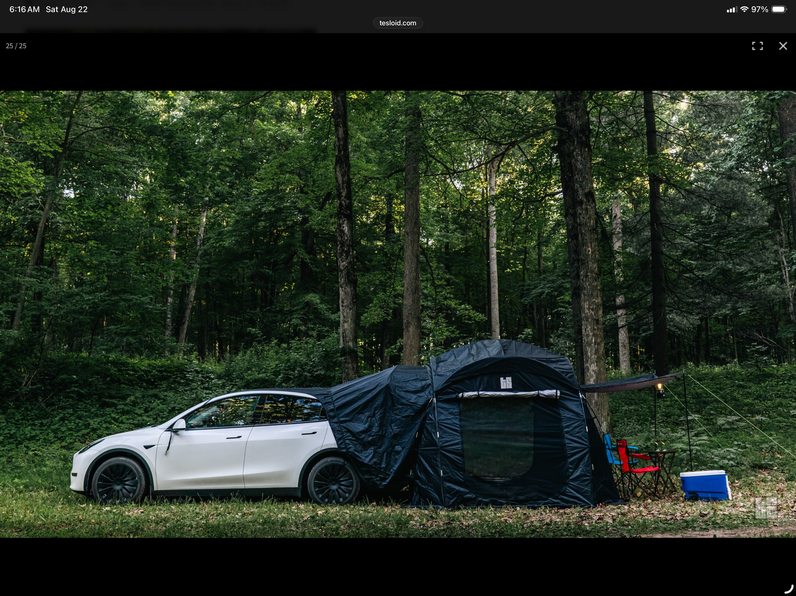 Tesla Tent Model Y New +Air mattress
