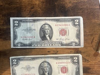 Two Dollar Red Seal Two Of Them