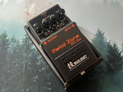 Boss MT-2W Waza Craft Metal Zone Distortion Guitar Pedal