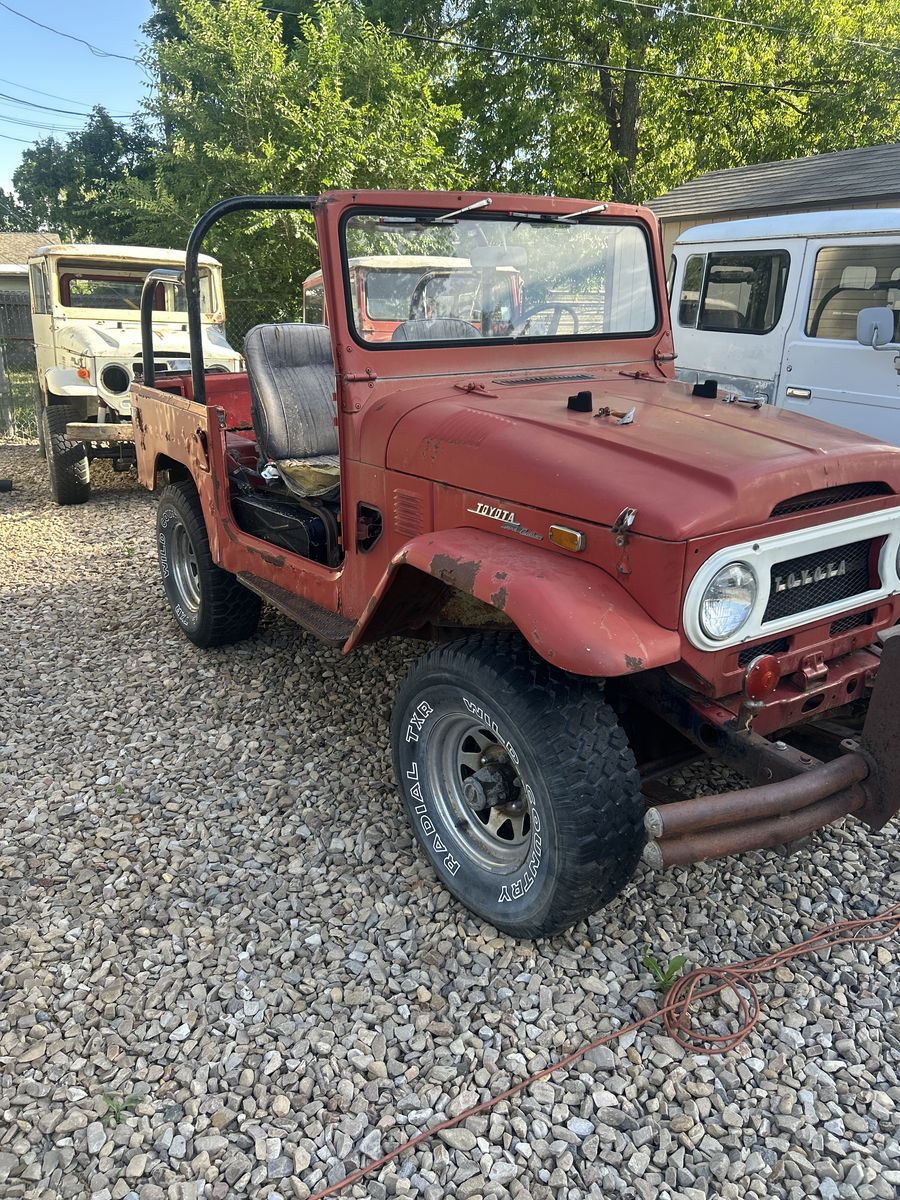 1973 Toyota land cruiser fj40 project