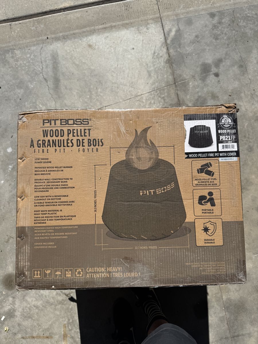 Pit Boss Smokeless Fire Pit – BRAND NEW in Box – $175