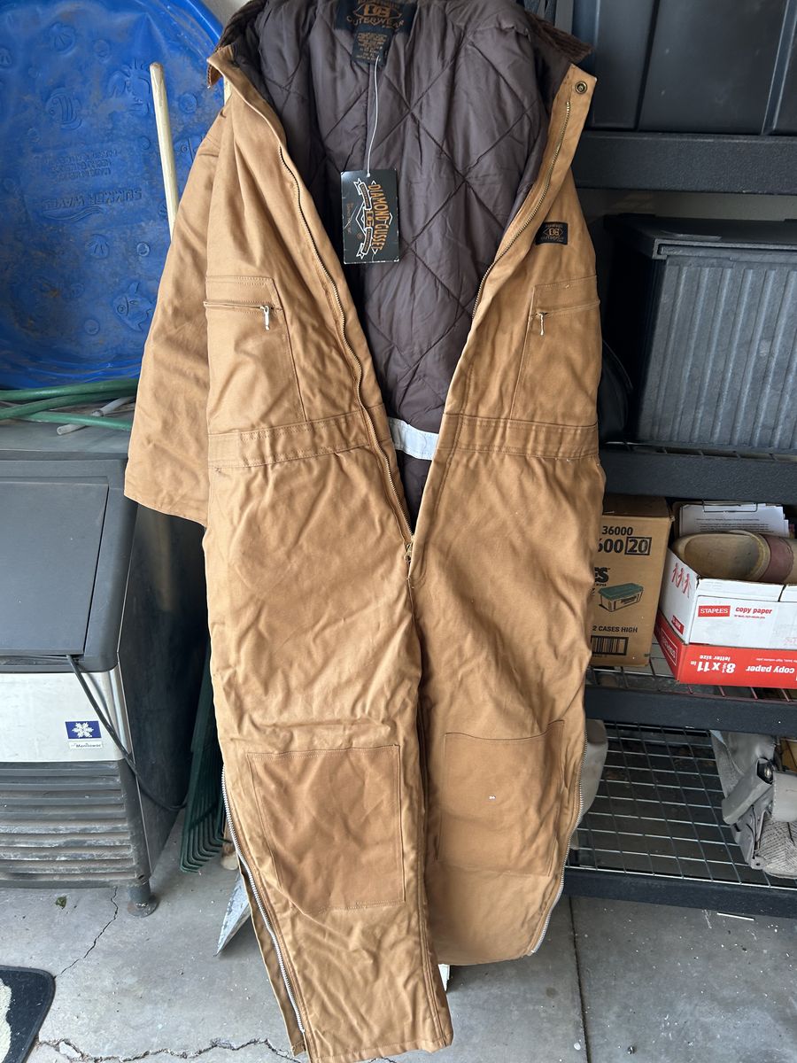 Diamond Gusset Insulated Coveralls