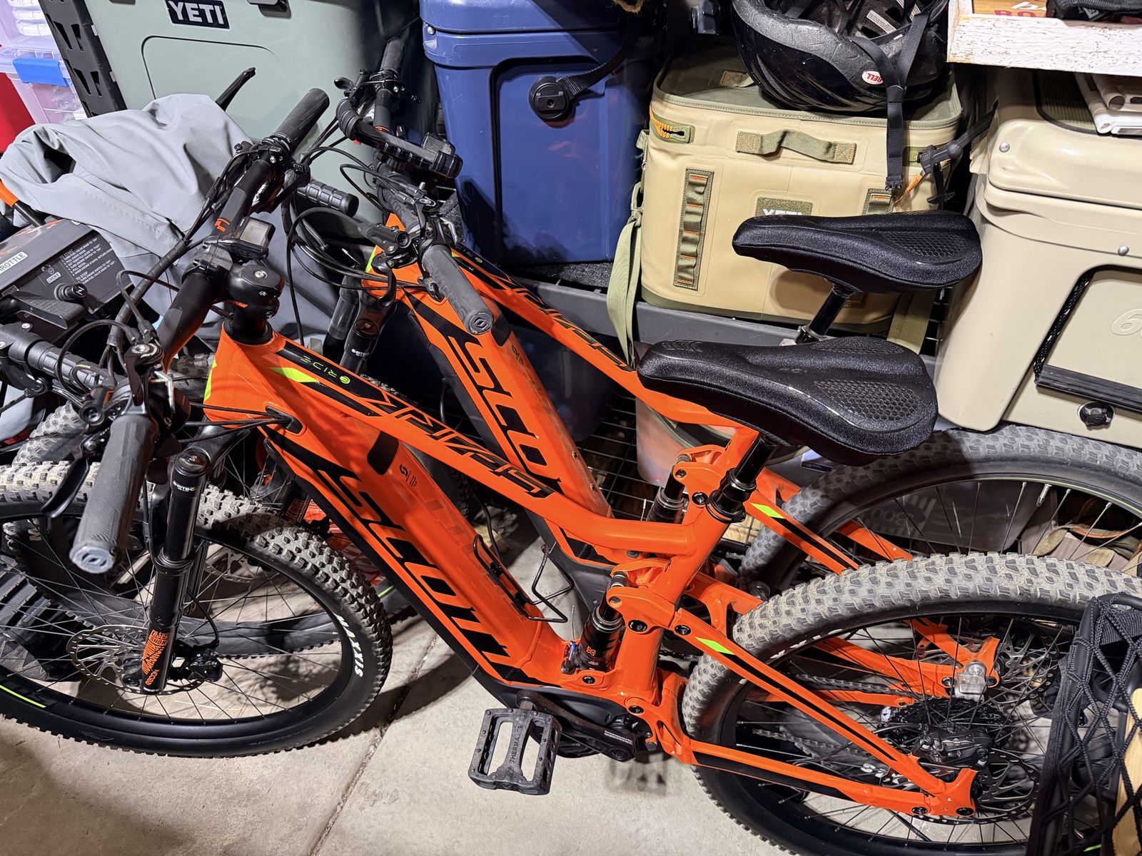 Two (2) Scott Spark ERide 930 Full Suspension e mountain Bikes