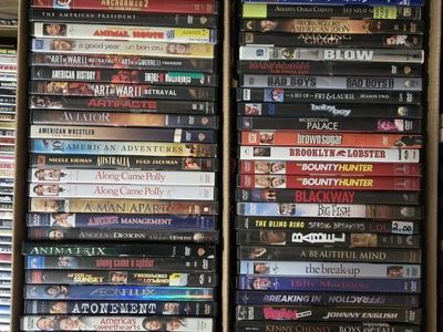 Dvd's $1 blu ray $3-4