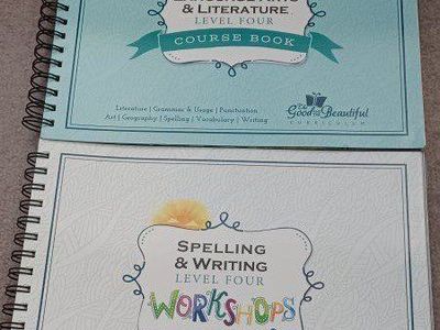 The Good and the Beautiful Level 4 Language Arts & Literature Course Books Set (2020 3rd Edition)