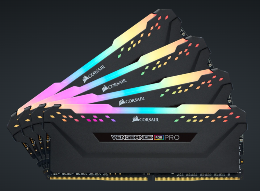 Corsair Vengeance Pro RGB 32GB DDR4 (4x8GB) RAM kit 3200MHZ