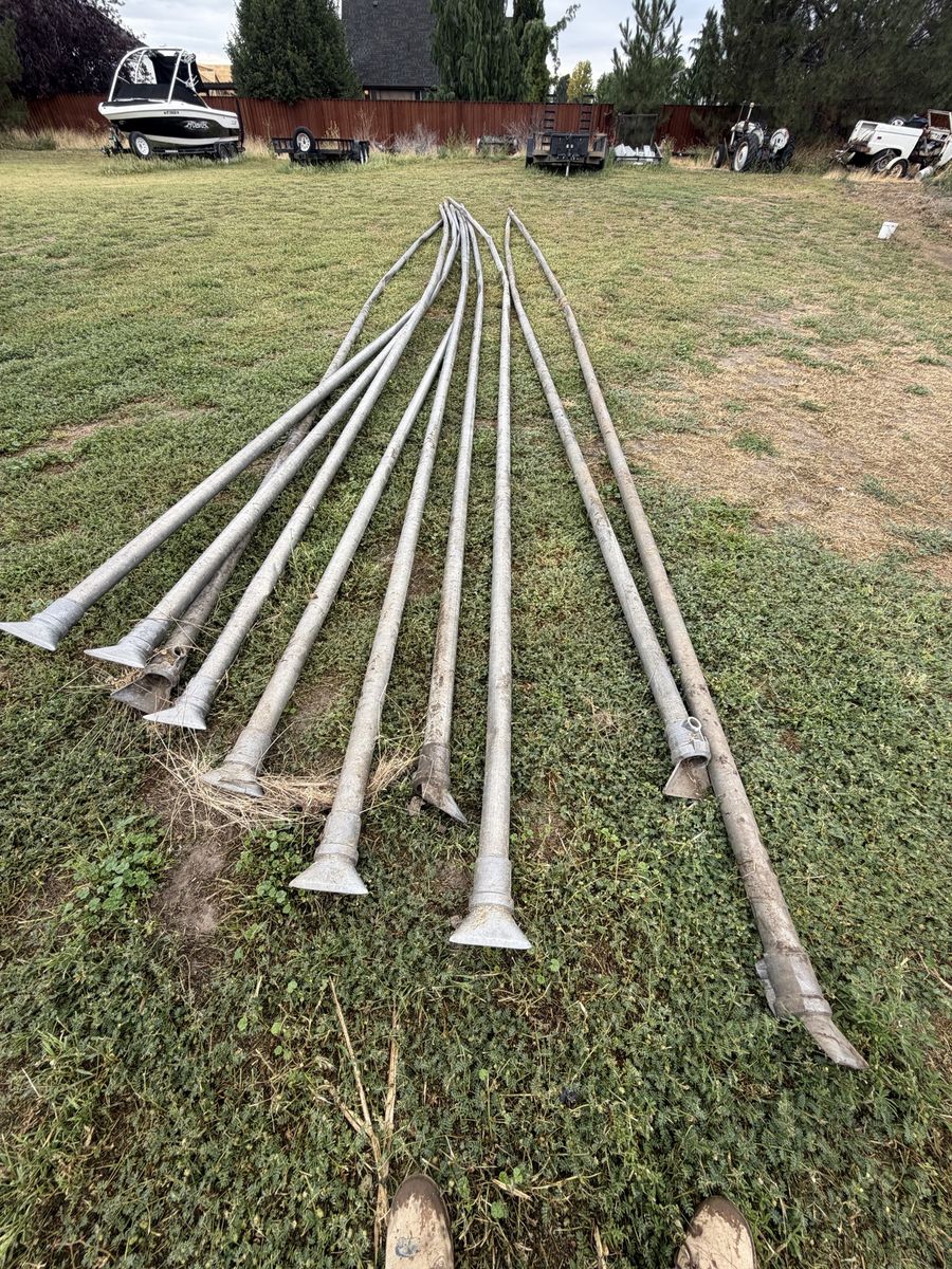 Aluminum sprinkler pipe 