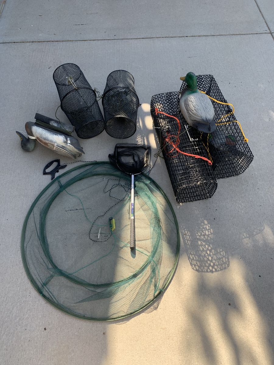 Crawdad Crawfish crayfish traps and accessories