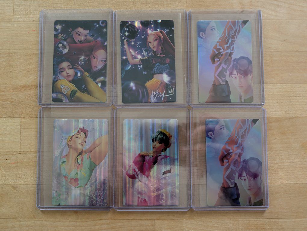 k Pop Demon Hunters McDonald's Cards for trade