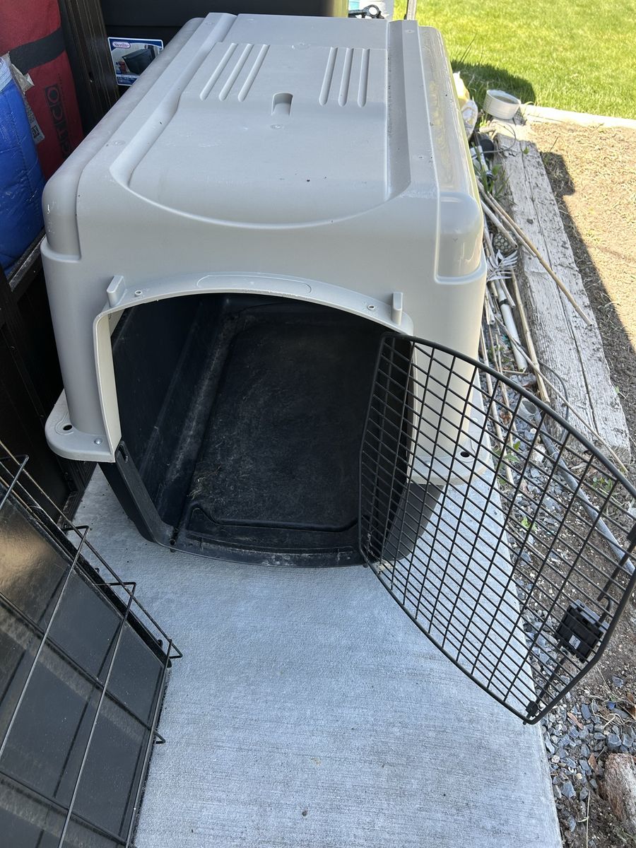 Large Plastic Dog Or Big Pet House 30x28x24