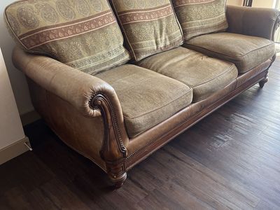 $50 7 ft long. For a $6800 couch to big for my place make an offer if that’s to high