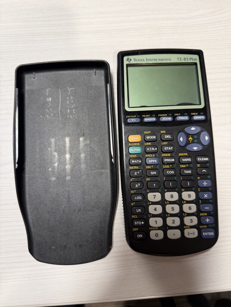 Texas Instruments TI-83 Plus graphing calculator