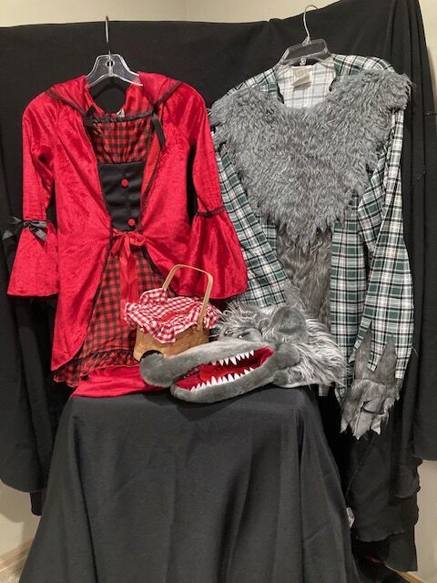 LITTLE RED RIDING HOOD and WOLF Set   Starting at $20