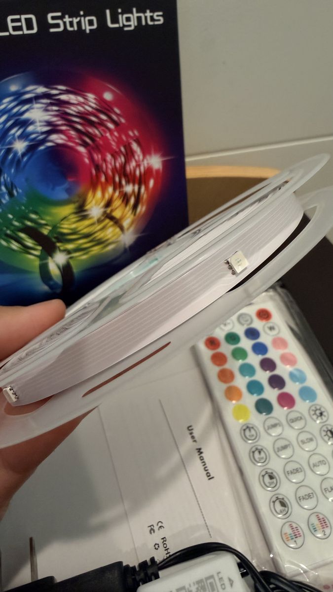 New in box 32.8FT RGB LED Strip Lights(5 left)