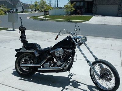 Harley softail chopper