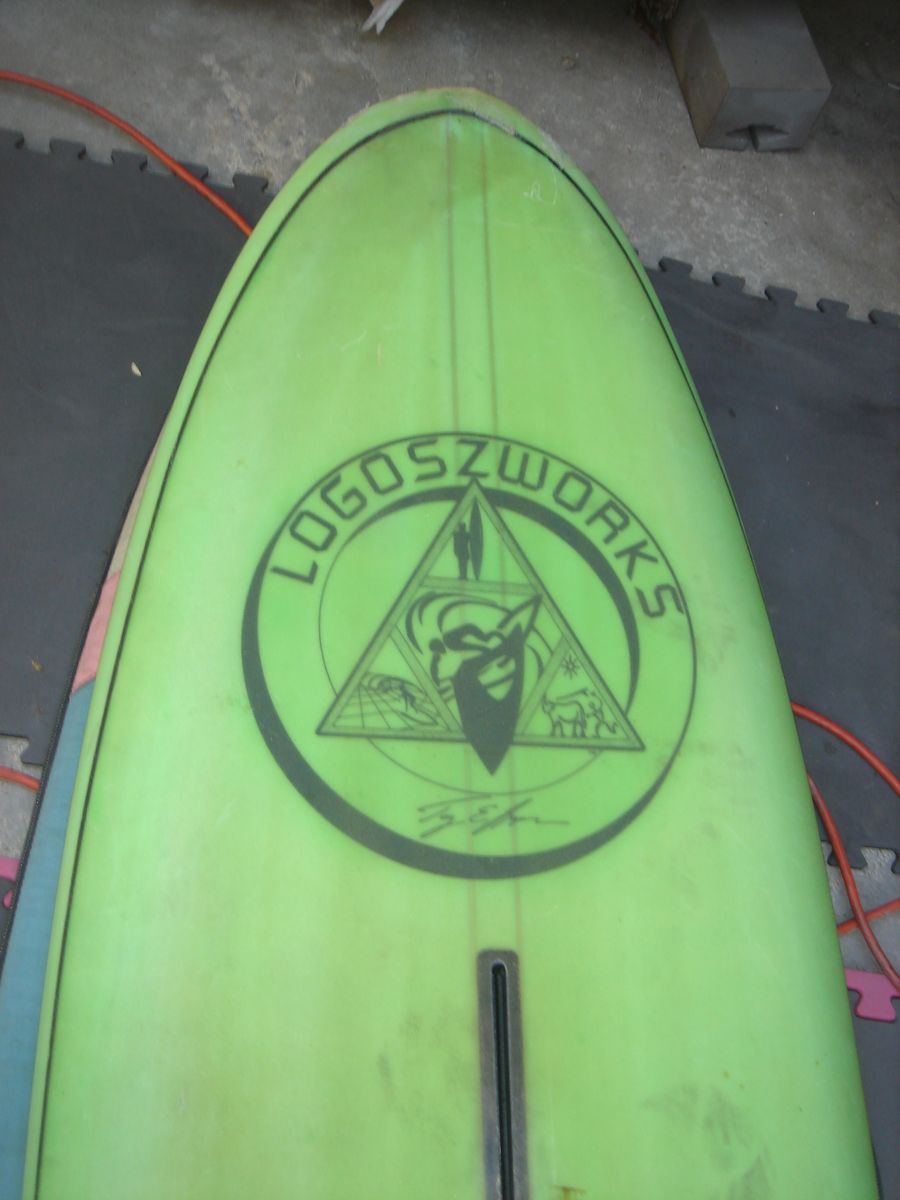 vintage gorge surfer windsurfer logozworks with bindings and padded travel bag
