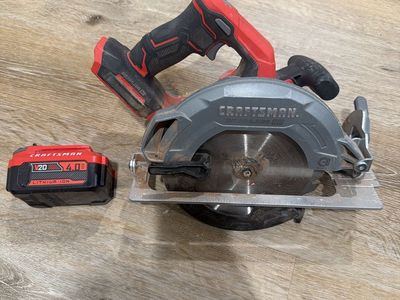 Craftsman V20 Brushless Cordless Circular Saw with 4.0 Ah Battery