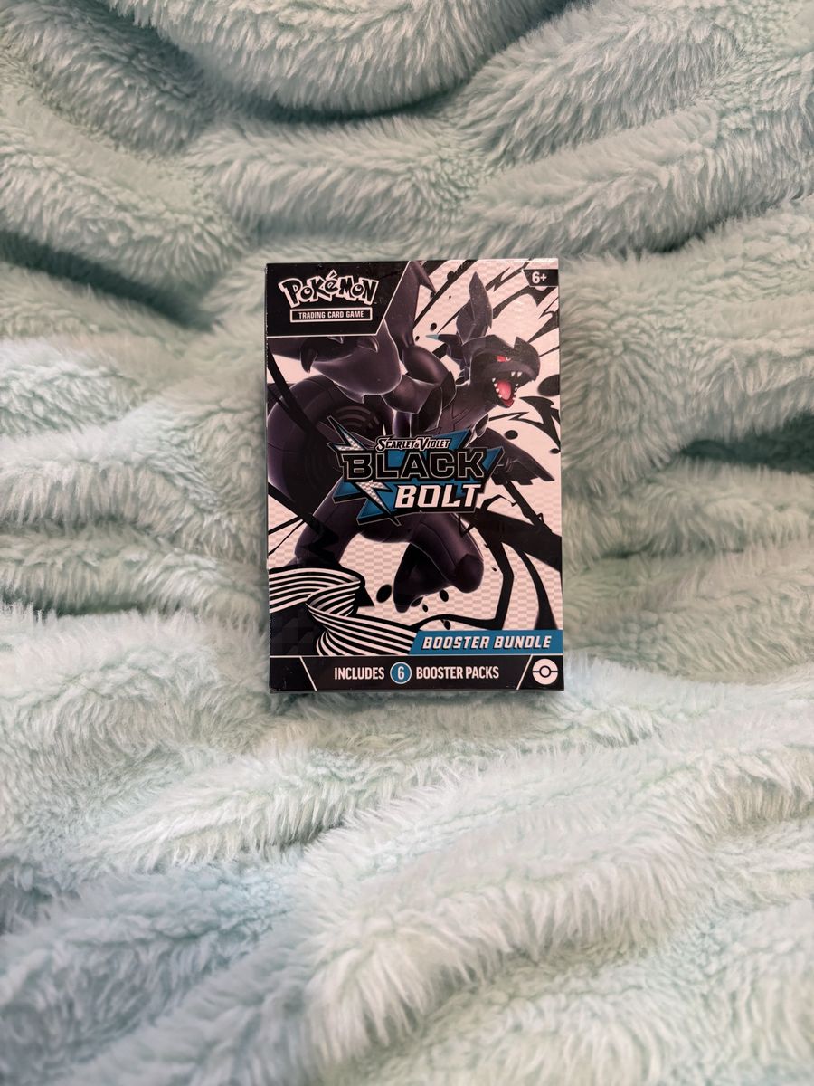 Pokemon Black Bolt Bundle 6 Pack TCG Brand New Sealed
