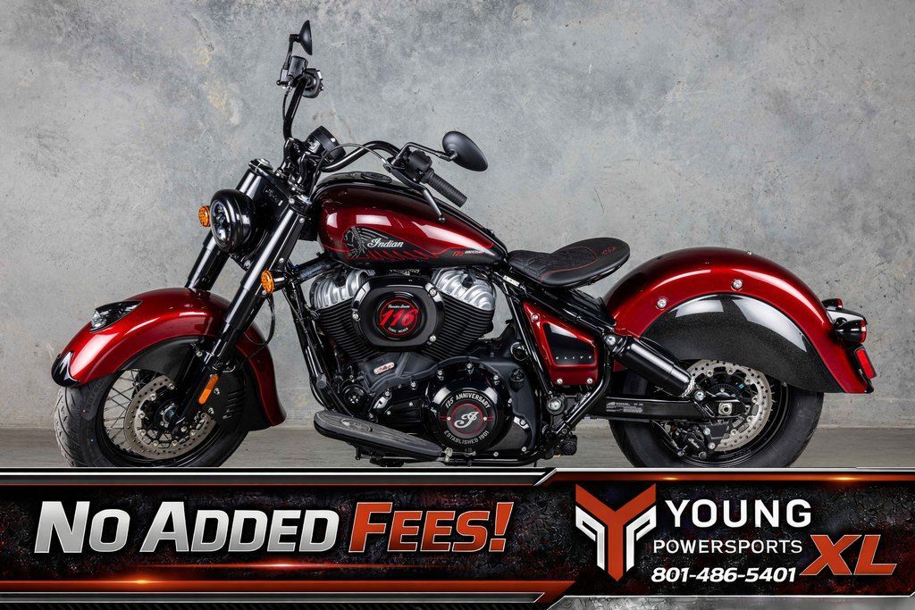2026 Indian Motorcycle® Chief Vintage 125th Anniversary Edition 125th Anniversary Red with Black Cr