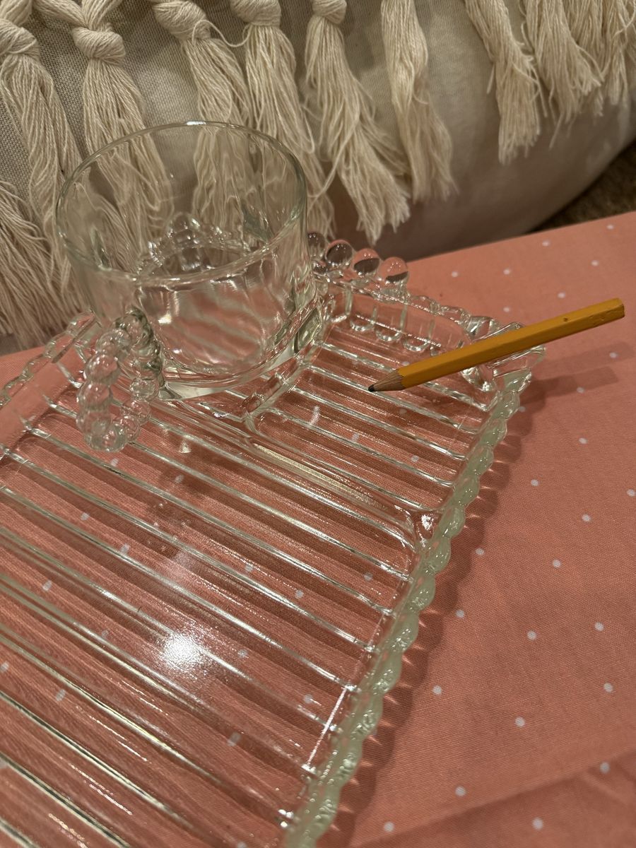 Vintage Party Food Tray