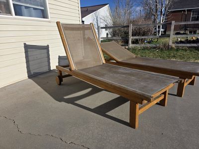 Kingsley bate Chaise Lounge chairs
