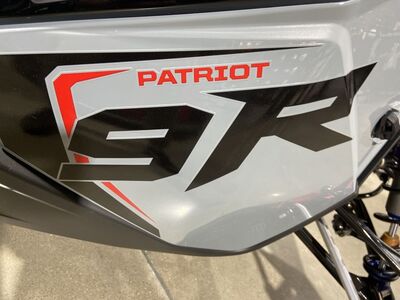 2025 Polaris® 9R PRO RMK 155 Storm Gray / Indy Red