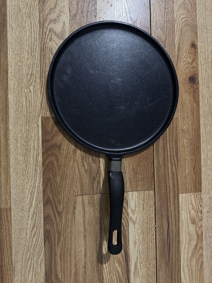 ROCH GUSS 28cm Made in Italy Cast Iron Crêpe/Pancake Pan Nonstick