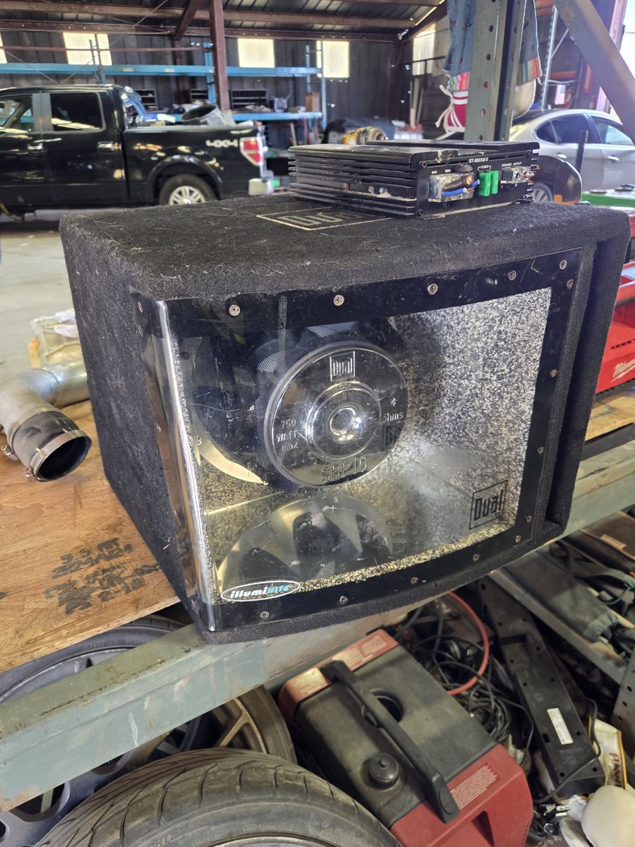 I have alot of Subs and boxes some have amps OPEN TO CASH OFFERS FOR EACH