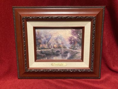 Thomas Kinkade Moonlight Manor Lithograph