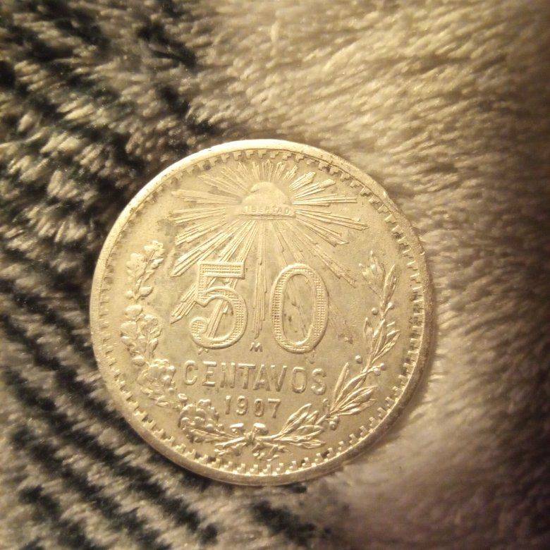 silver libertad from 1907 $22