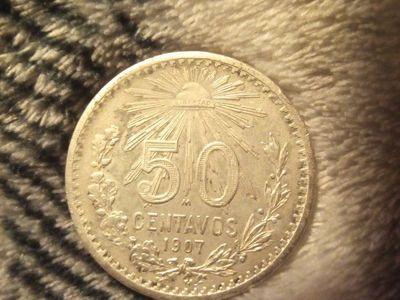 silver libertad from 1907 $22