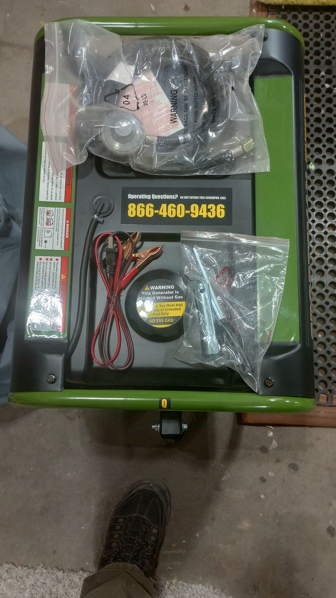 Sportsman Dual Fuel Generator