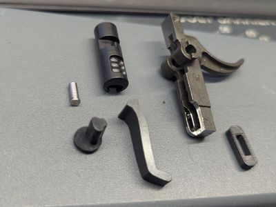 Hoffman Super Safety (3-position AR) D2, w/CNC Cut Trigger