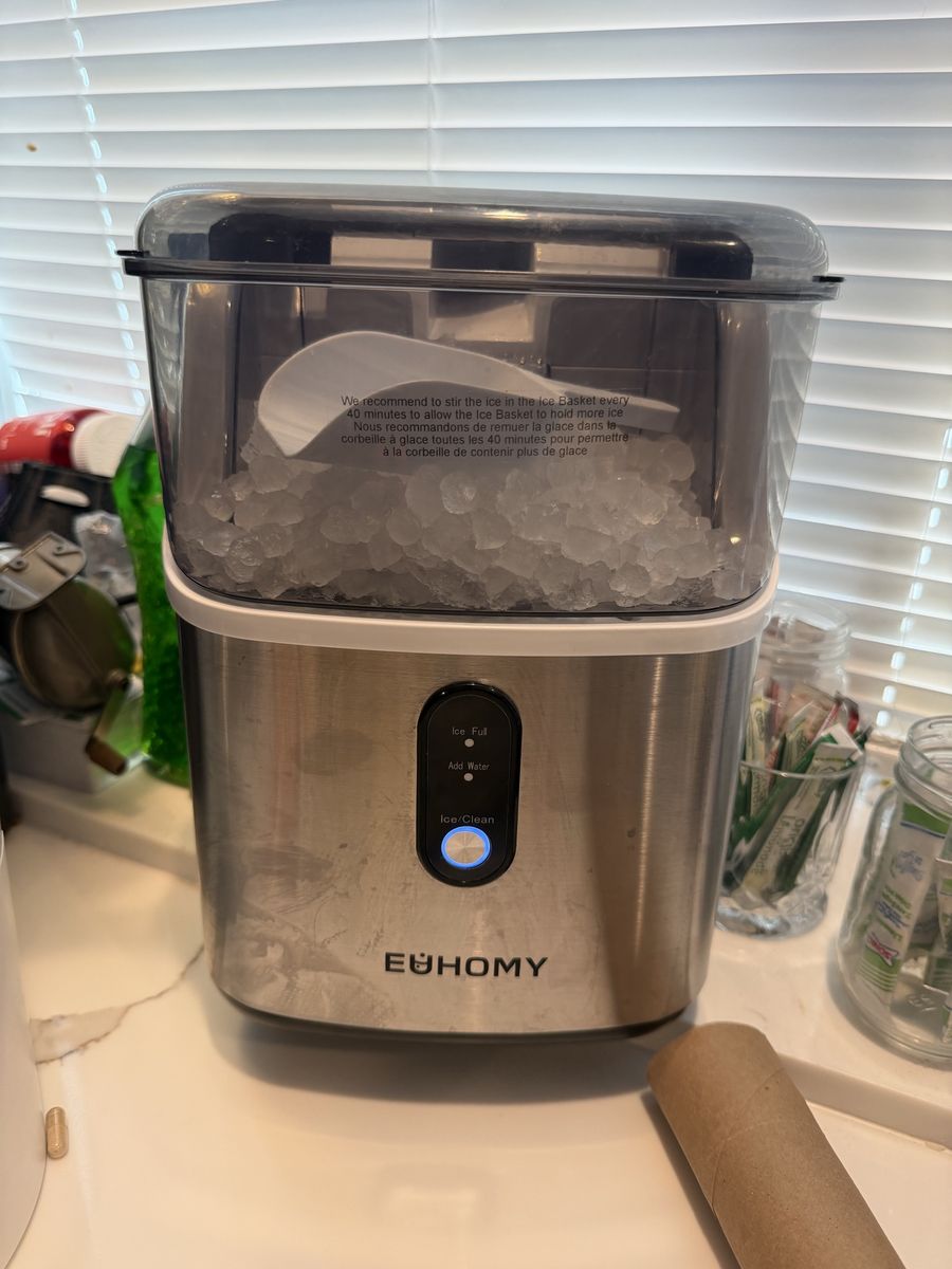 New ice machine