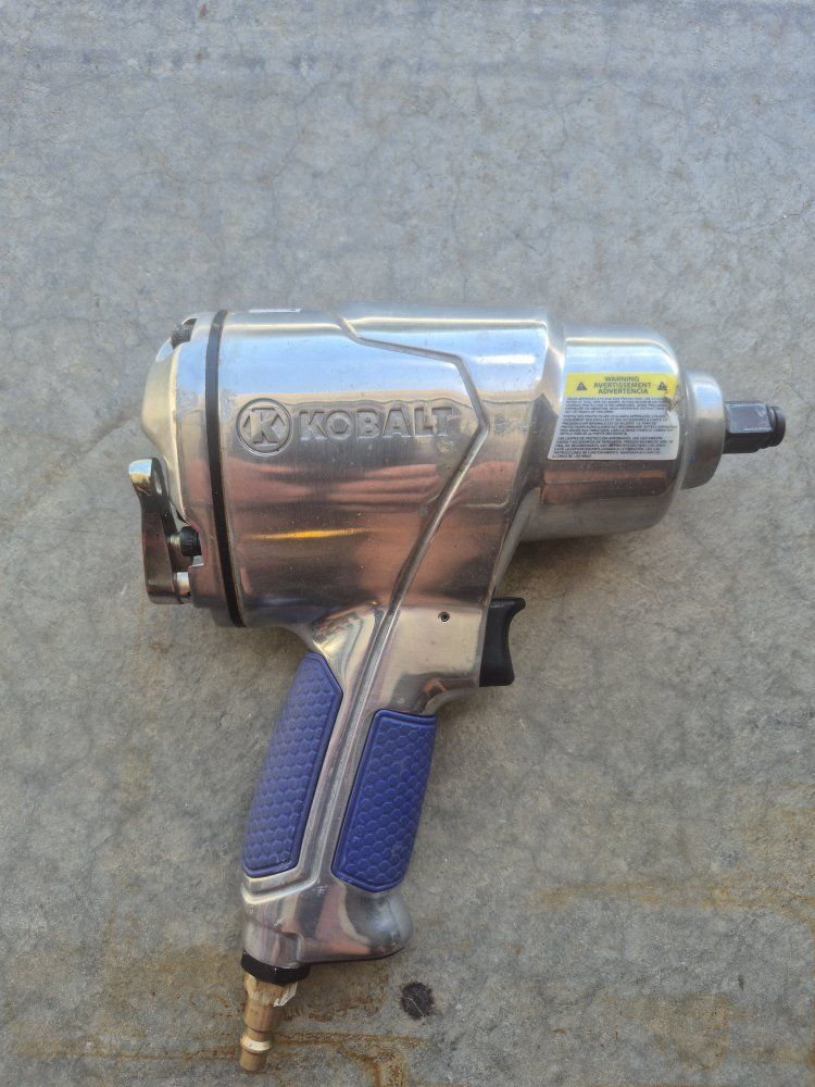 Kobalt 1/2" Drive Air Impact Wrench - High Torque Pneumatic Tool for Automotive & Workshop Use