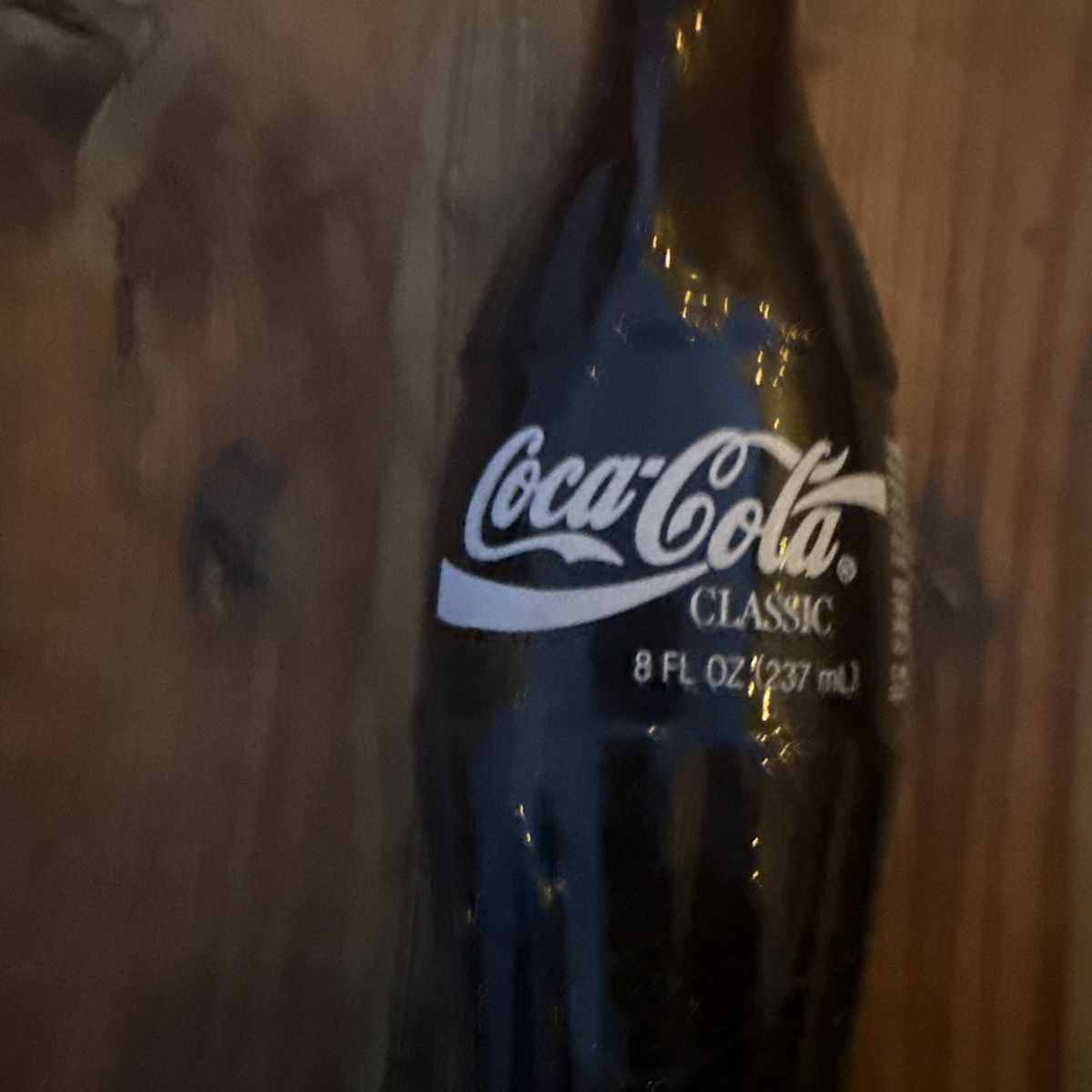 Vintage Coca-Cola Classic Glass Bottle 8 FL OZ (237 mL)
