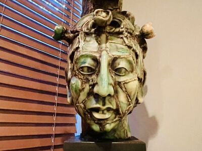 Maya king K’inich Janaab’ Pakal Bust