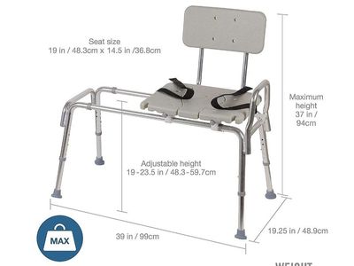 Transfer shower chair