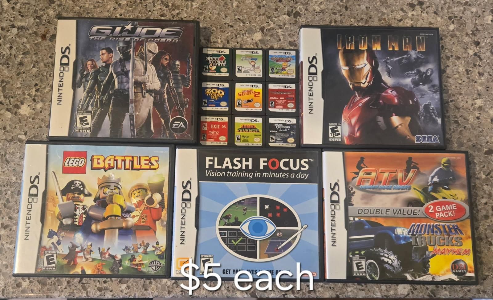 Nintendo Ds games $5 each including Fifa Street 2! trades considered!