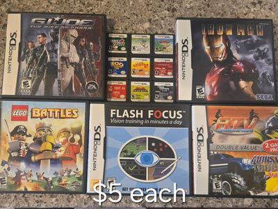 Nintendo Ds games $5 each including Fifa Street 2! trades considered!