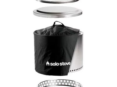 Brand New! SOLO STOVE BONFIRE - BUNDLE + EXTRAS - Never Used!