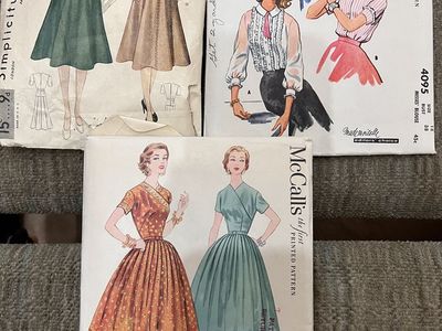 Amazing Vintage Sewing Patterns. 1940s.