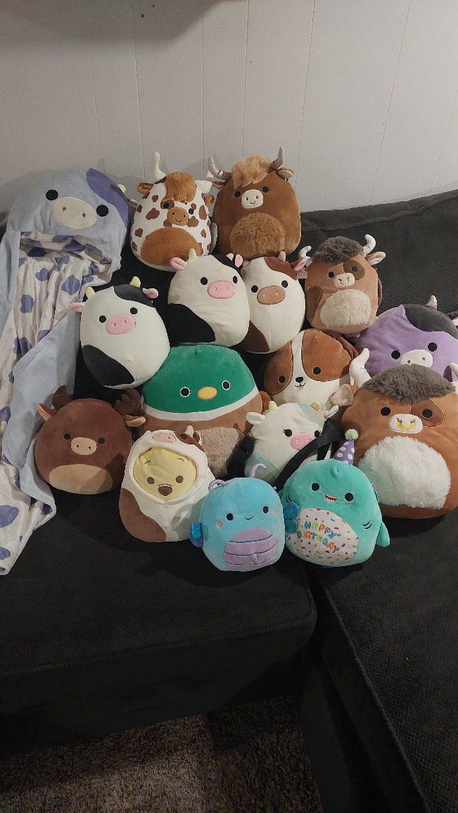 Tub of Squishmallows