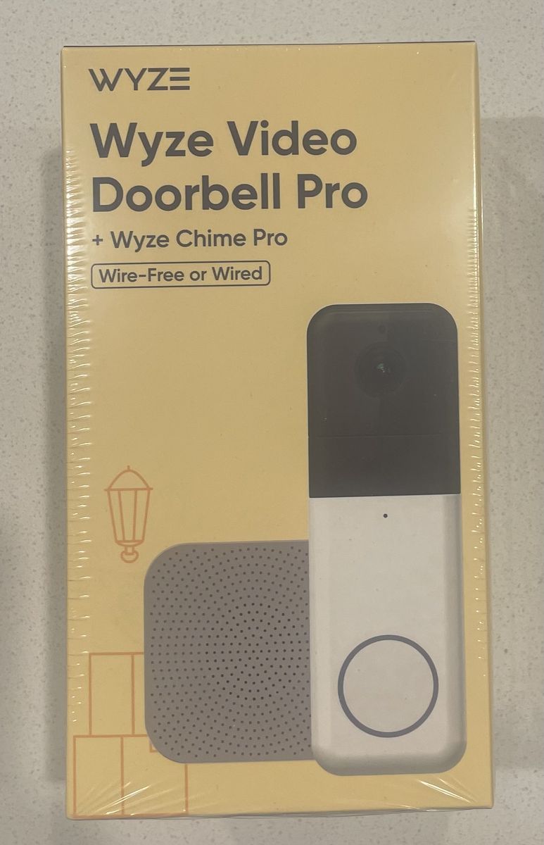 NEW Wyze Wireless Video Doorbell Camera Chime Pro