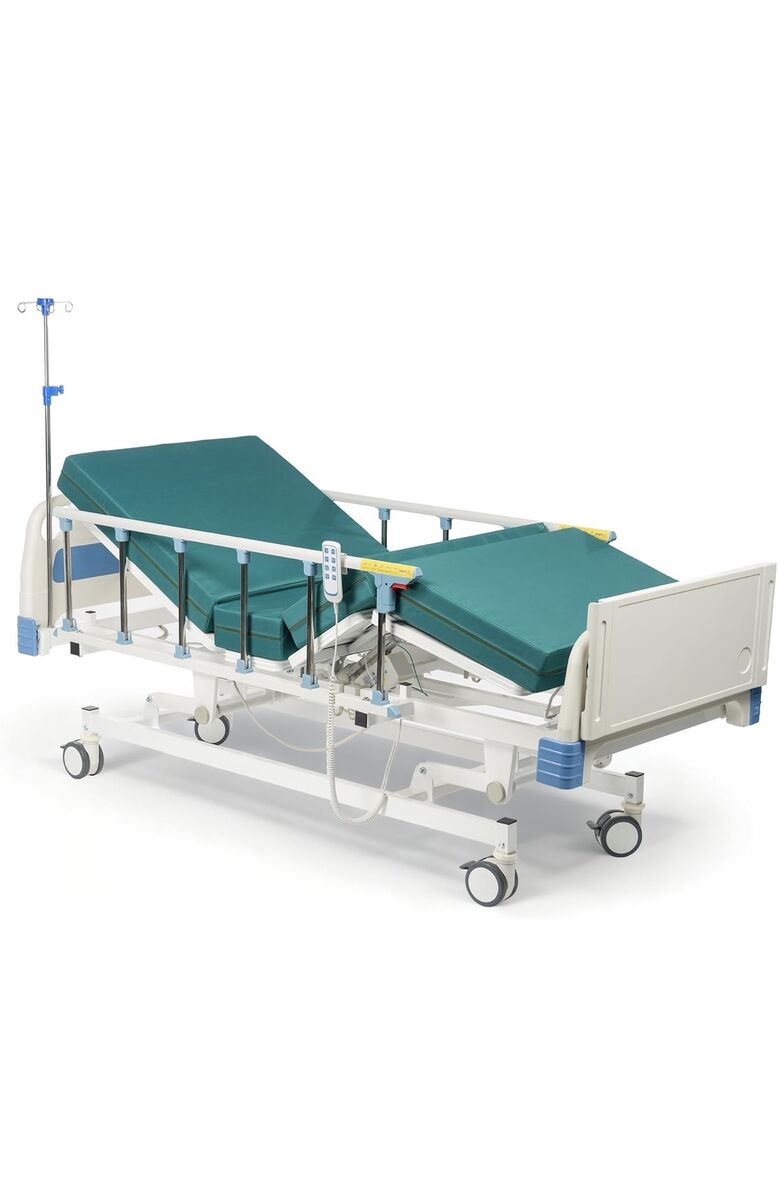 Full Electric Hospital Bed for Home Use, ICU Medical Bed, Premium 3 Function Hospital ICU Bed with Remote Control