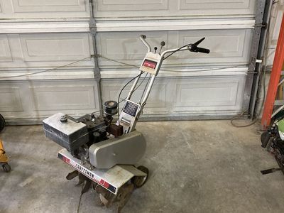 Craftsman front tine tiller for restoration