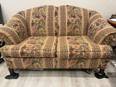 Loveseat, with cover