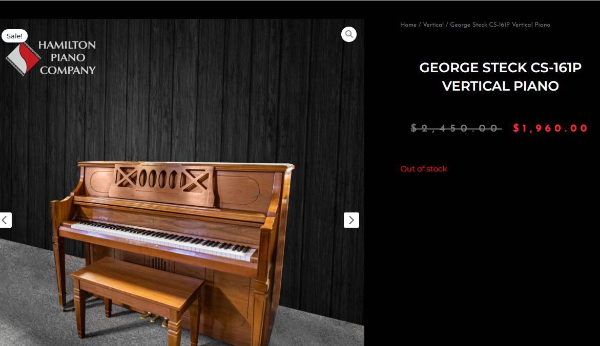 George Steck Piano