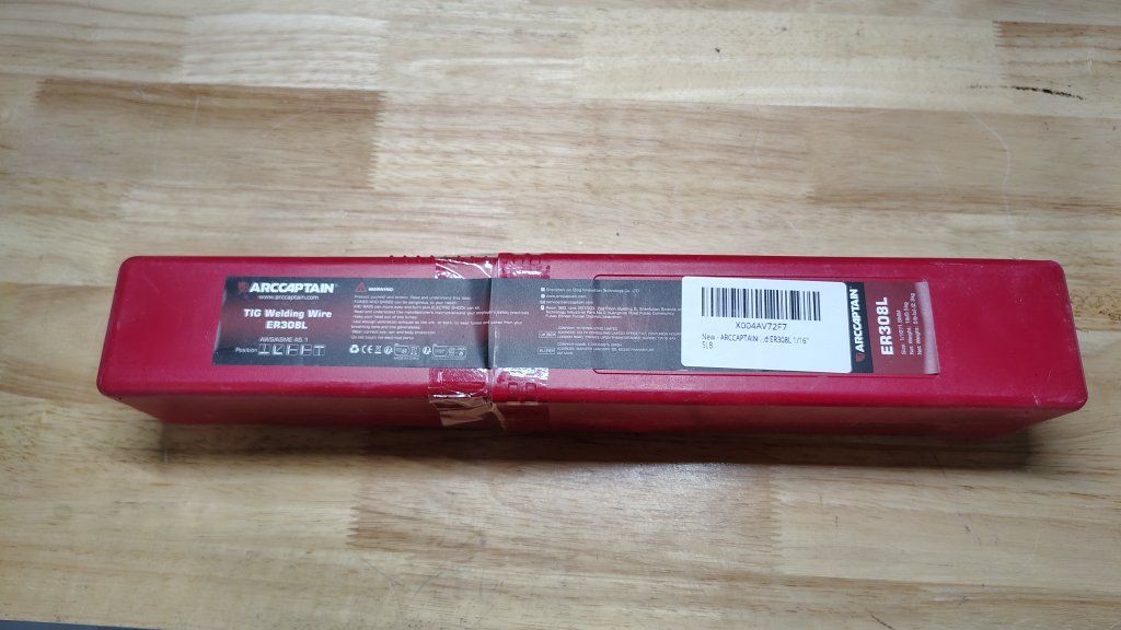 Tig Welding Wire Arccaptain ER308L - 5Lbs