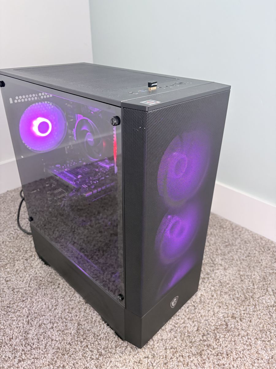 Monitor and PC combo
